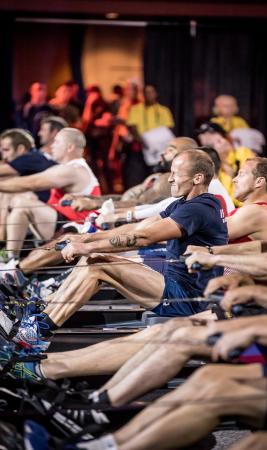Invtictus Games Rowers
